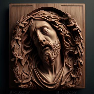 3D model st jesus (STL)